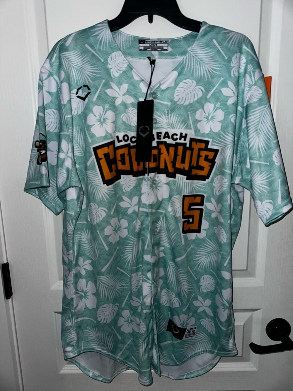 Savanah Banana -Coconuts EvoShield BBCL Jersey - Floral